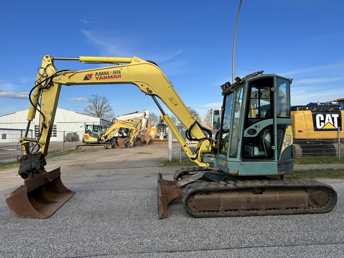 YANMAR Vio 75 Top Zustand German machine ! ! ! - Mini excavator: Foto 4 YANMAR Vio 75 Top Zustand German machine ! ! ! - Mini excavator: Foto 4