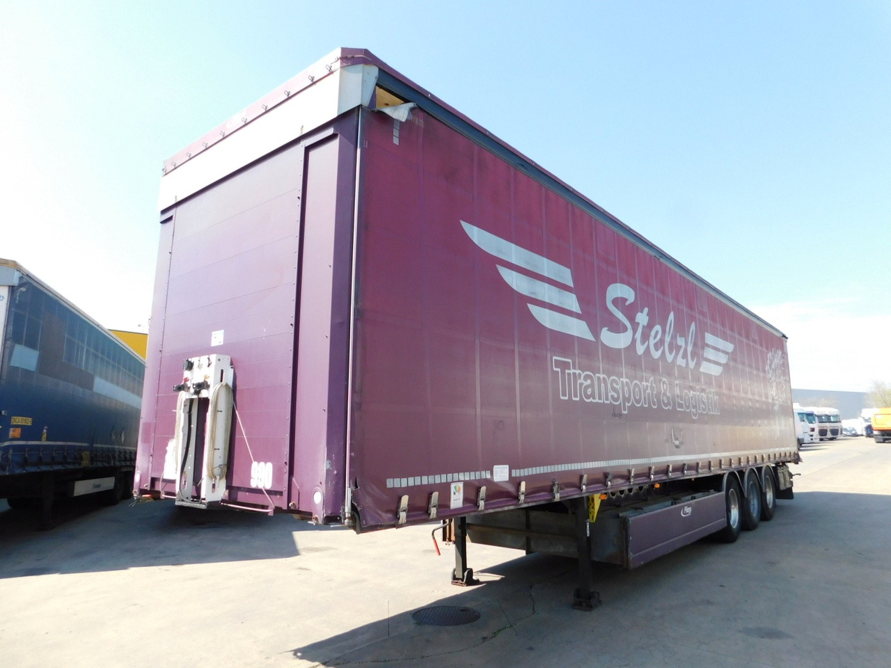 Fliegl Sds 390 - Semiremorcă prelată: Foto 1 Fliegl Sds 390 - Semiremorcă prelată: Foto 1
