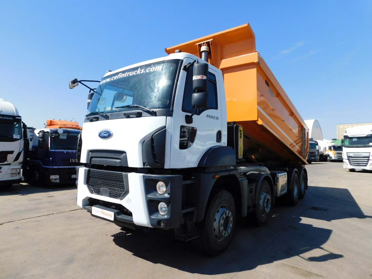 Ford 4142d 8x4 dcab e6 16s2230 - Camion basculantă: Foto 1 Ford 4142d 8x4 dcab e6 16s2230 - Camion basculantă: Foto 1