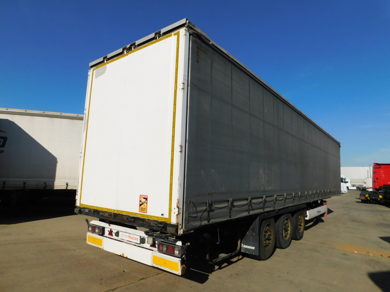 Krone Sd - Semiremorcă prelată: Foto 3 Krone Sd - Semiremorcă prelată: Foto 3