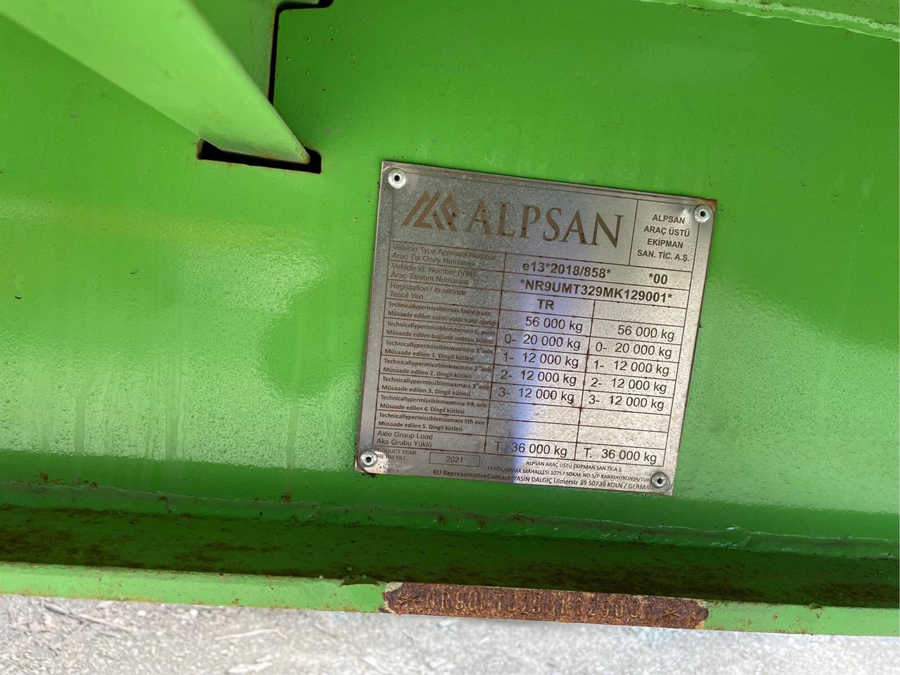 ALPSAN 56t ALPSAN 56t, hydr. Rampen, Verbr. auf 3m - Semiremorcă transport agabaritic: Foto 4 ALPSAN 56t ALPSAN 56t, hydr. Rampen, Verbr. auf 3m - Semiremorcă transport agabaritic: Foto 4