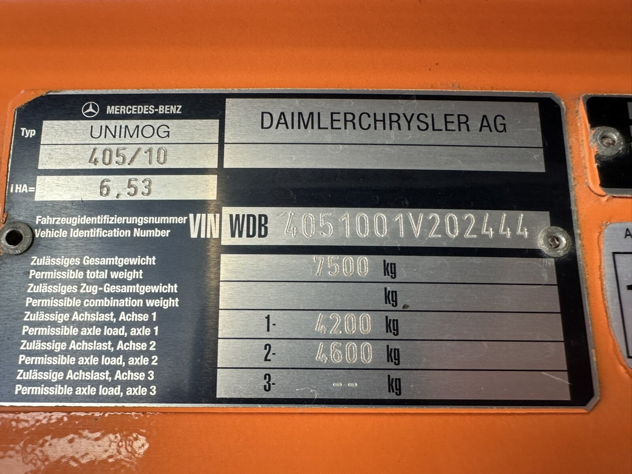 Unimog U300 405/10 4x4 U300 405/10 4x4, Kommunalhydraulik, Frontzapfwelle, Kipper - Autoutilitară: Foto 5 Unimog U300 405/10 4x4 U300 405/10 4x4, Kommunalhydraulik, Frontzapfwelle, Kipper - Autoutilitară: Foto 5