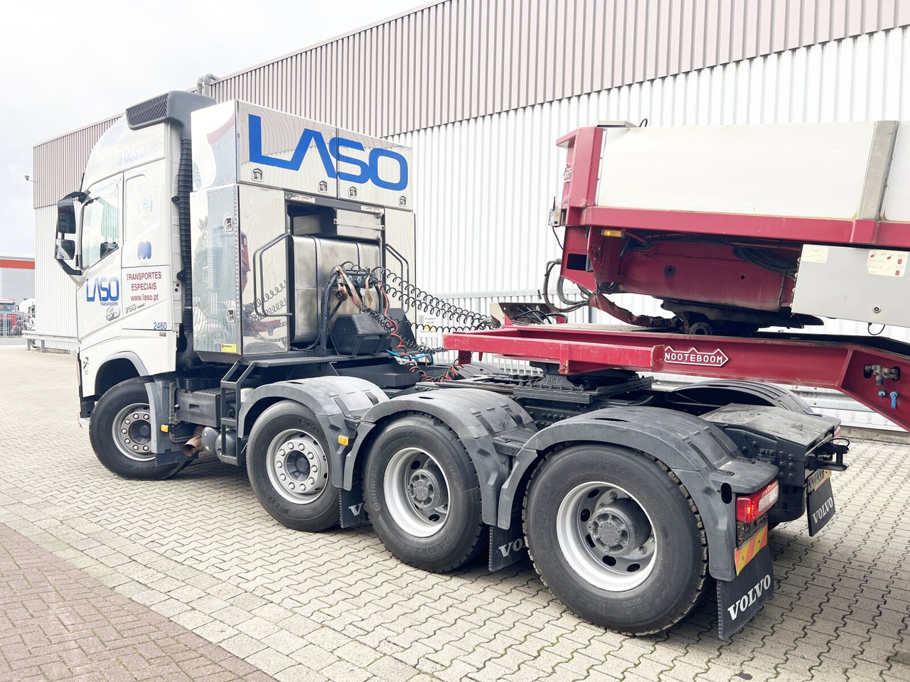 Cap tractor FH16 750 8x4 FH16 750 8x4, Retarder, Globetrotter, Vorlauflift/-lenk, Schwerlast 180T: Foto 8