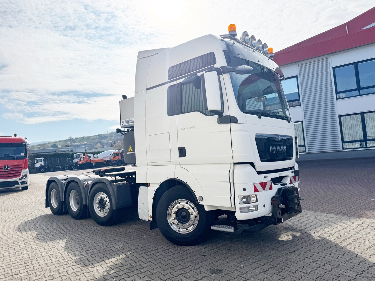 Cap tractor MAN TGX 41.540 8X4/4 BLS TGX 41.540 8X4/4 BLS, Vorlauflenkachse, Navi, Intarder, Registerkupplung, Schwerlast 160t: Foto 9