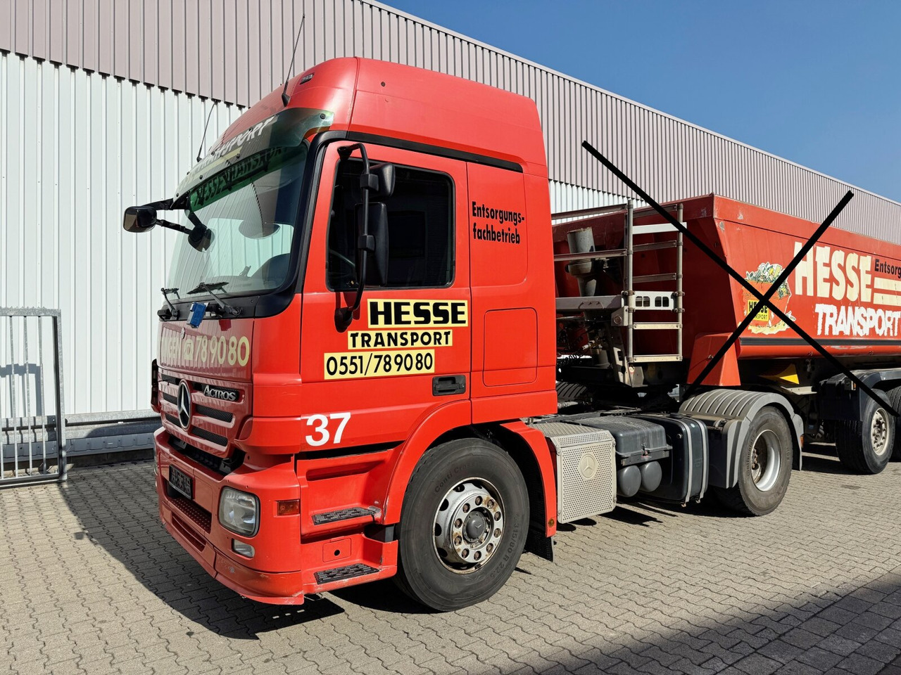 Mercedes-Benz Actros 1844 LS 4x2 Actros 1844 LS 4x2, Kipphydraulik - Cap tractor: Foto 1 Mercedes-Benz Actros 1844 LS 4x2 Actros 1844 LS 4x2, Kipphydraulik - Cap tractor: Foto 1