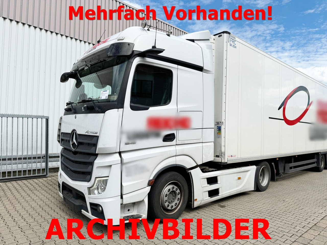 Mercedes-Benz Actros 1848 LS 4x2 Actros 1848 LS 4x2, Vollumer ,Retarder - Cap tractor: Foto 1 Mercedes-Benz Actros 1848 LS 4x2 Actros 1848 LS 4x2, Vollumer ,Retarder - Cap tractor: Foto 1