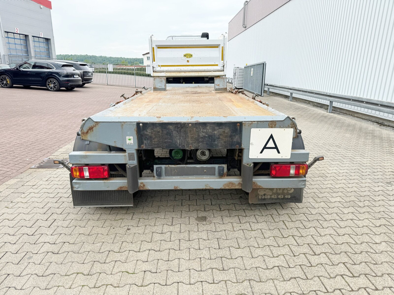 HKM A 18 ZB 3,4 A 18 ZB 3,4 Absetzanhänger - Remorcă transport containere/ Swap body: Foto 5 HKM A 18 ZB 3,4 A 18 ZB 3,4 Absetzanhänger - Remorcă transport containere/ Swap body: Foto 5