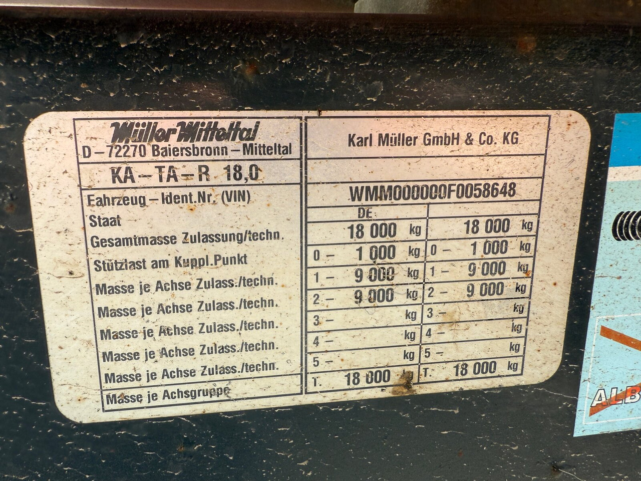 KA-TA-R 18.0 KA-TA-R 18.0, Alu-Bordwände, ca. 10m³ - Remorcă basculantă: Foto 2 KA-TA-R 18.0 KA-TA-R 18.0, Alu-Bordwände, ca. 10m³ - Remorcă basculantă: Foto 2
