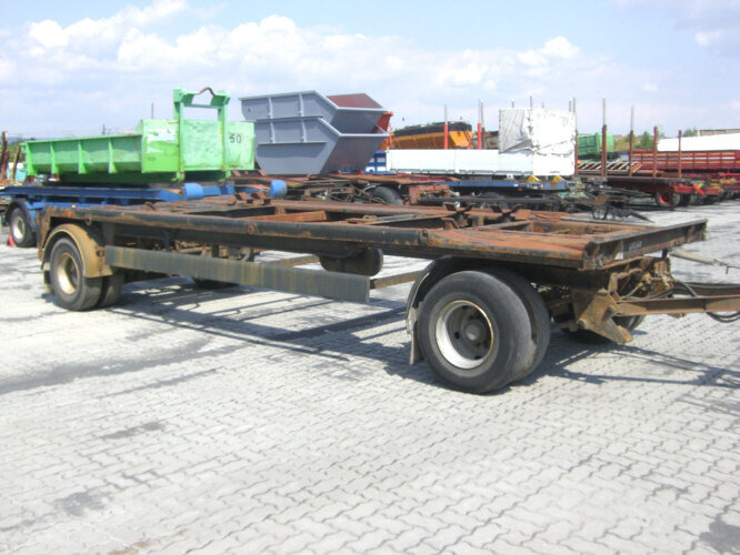 KHM 9105 KOMPENHANS KHM 9105 - Remorcă abroll/ Skiploader: Foto 1 KHM 9105 KOMPENHANS KHM 9105 - Remorcă abroll/ Skiploader: Foto 1