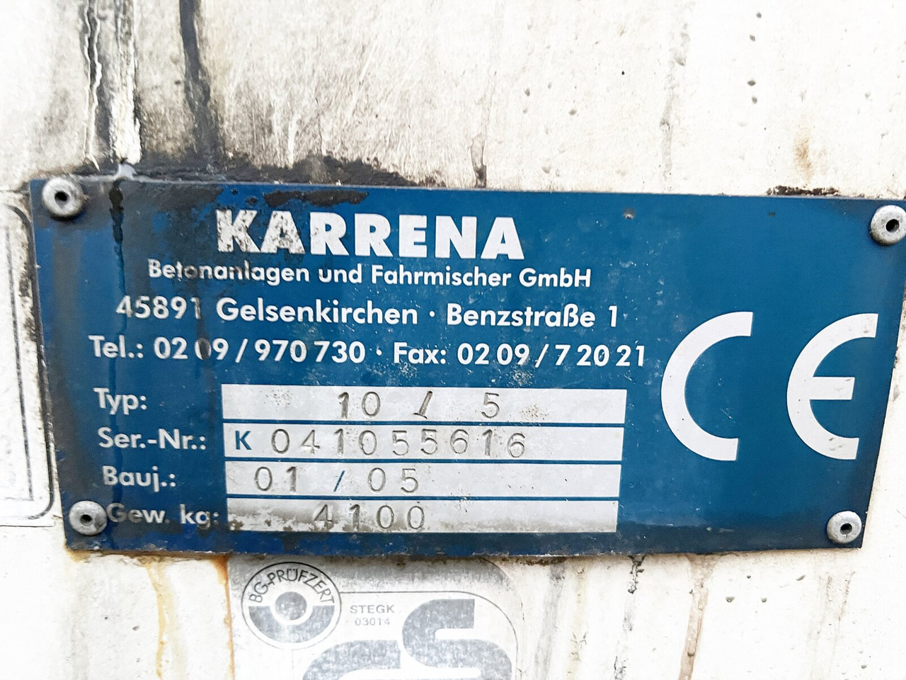 Leasing de MAN TGA 35.360 8X4 BB TGA 35.360 8X4 BB, Betonmischer Karrena 10m³ MAN TGA 35.360 8X4 BB TGA 35.360 8X4 BB, Betonmischer Karrena 10m³: Foto 8