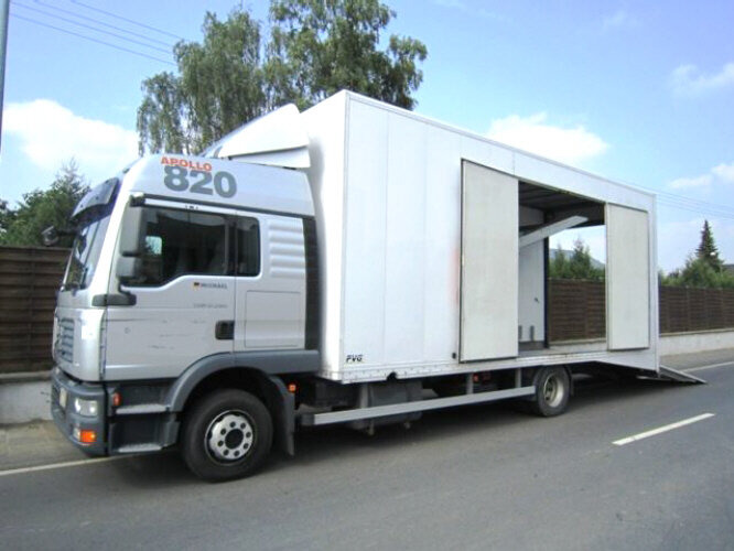 MAN TGM 12.280BL 4x2 - Camion transport auto: Foto 1 MAN TGM 12.280BL 4x2 - Camion transport auto: Foto 1