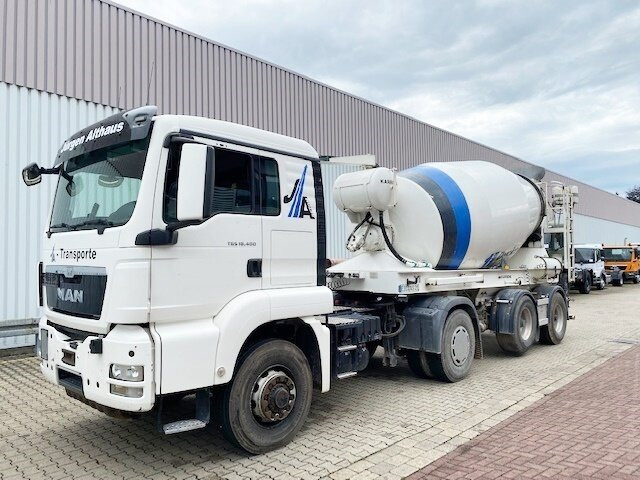 MAN TGS 18.400 4x4H BLS TGS 18.400 4x4H BLS + Auflieger KARRENA 10m³ Betonmischer - Autobetonieră: Foto 1 MAN TGS 18.400 4x4H BLS TGS 18.400 4x4H BLS + Auflieger KARRENA 10m³ Betonmischer - Autobetonieră: Foto 1