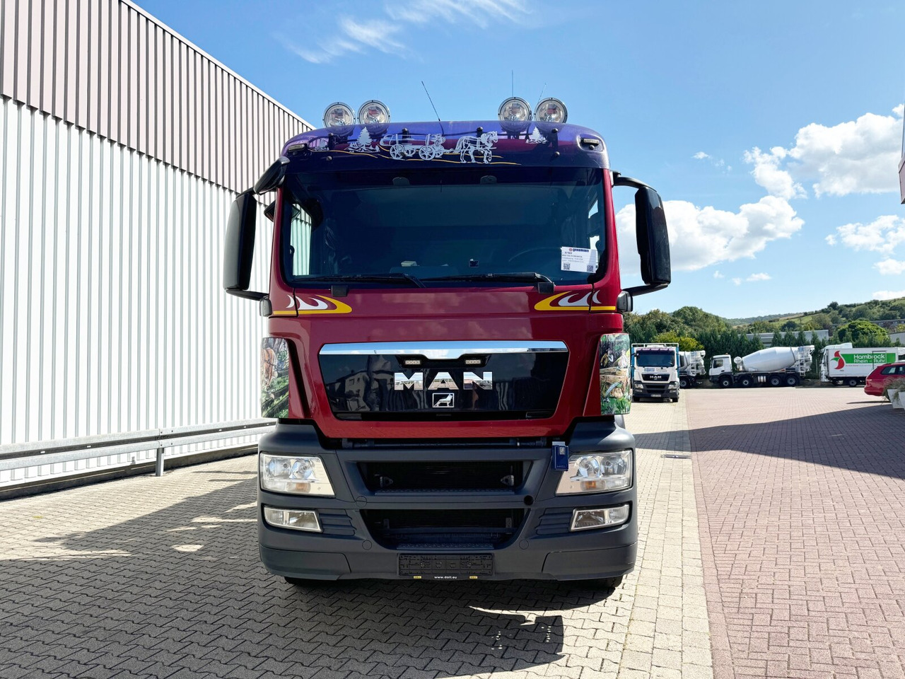Camion forestier, Camion cu macara MAN TGS 26.540 6X4 BL TGS 26.540 6X4 BL, Intarder, Kran Epsilon S260L82, Langholz: Foto 8