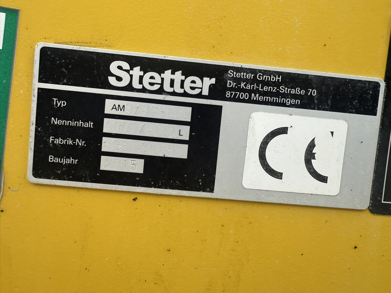 MAN TGS 32.400 8X4 BB TGS 32.400 8x4 BB, Stetter ca. 9m³ - Autobetonieră: Foto 5 MAN TGS 32.400 8X4 BB TGS 32.400 8x4 BB, Stetter ca. 9m³ - Autobetonieră: Foto 5