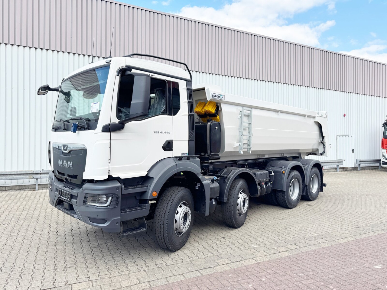 Camion şasiu nou MAN TGS 41.440/480 8x4 BB TGS 41.440/480 8x4 BB, Mulde ca. 16m³ mit hydraulischer Heckklappe, mehrfach VORHANDEN: Foto 8