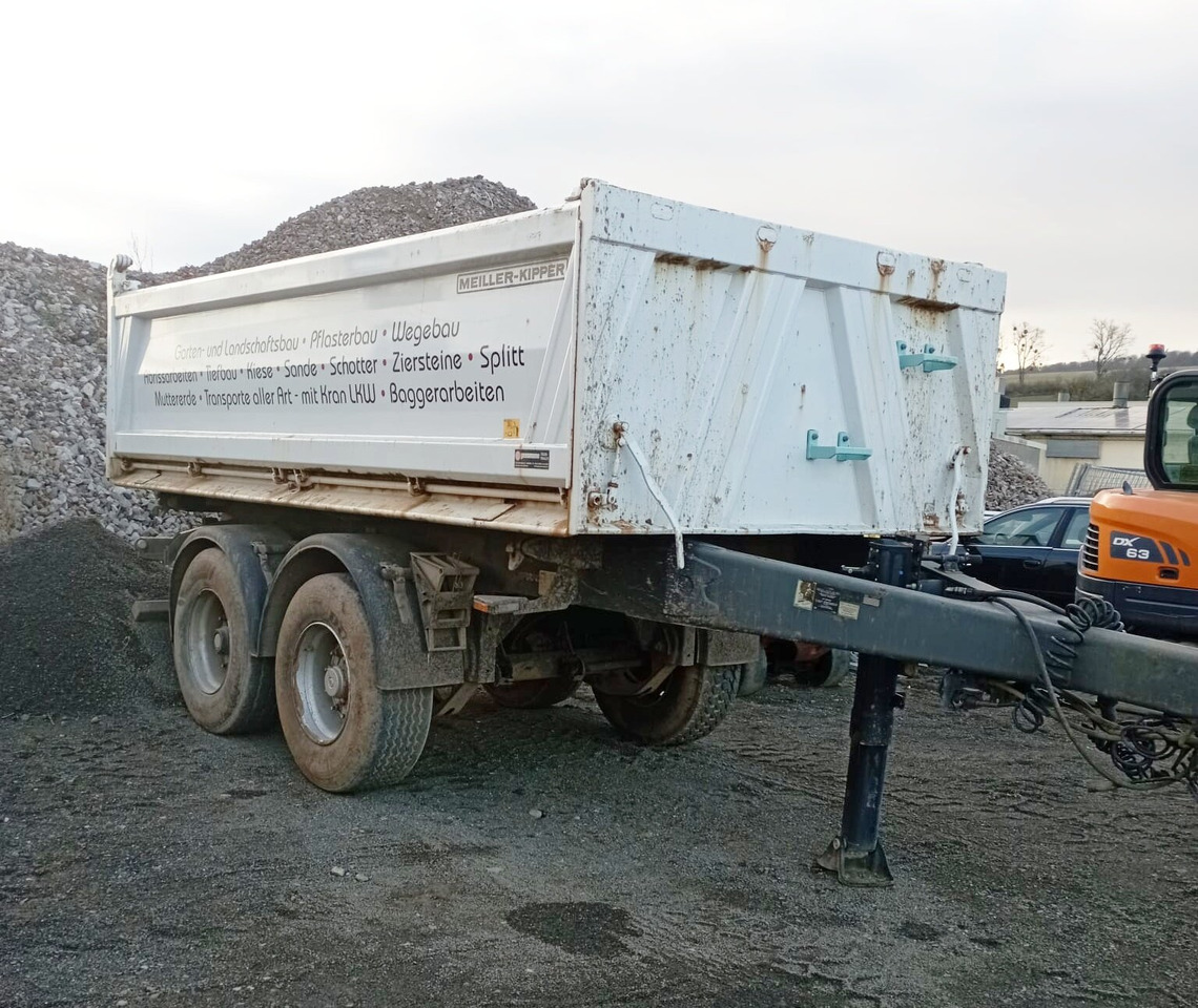 Meiller MZDA 18/21 MZDA 18/21, Stahlbordwände, ca. 11m³ - Remorcă basculantă: Foto 2 Meiller MZDA 18/21 MZDA 18/21, Stahlbordwände, ca. 11m³ - Remorcă basculantă: Foto 2