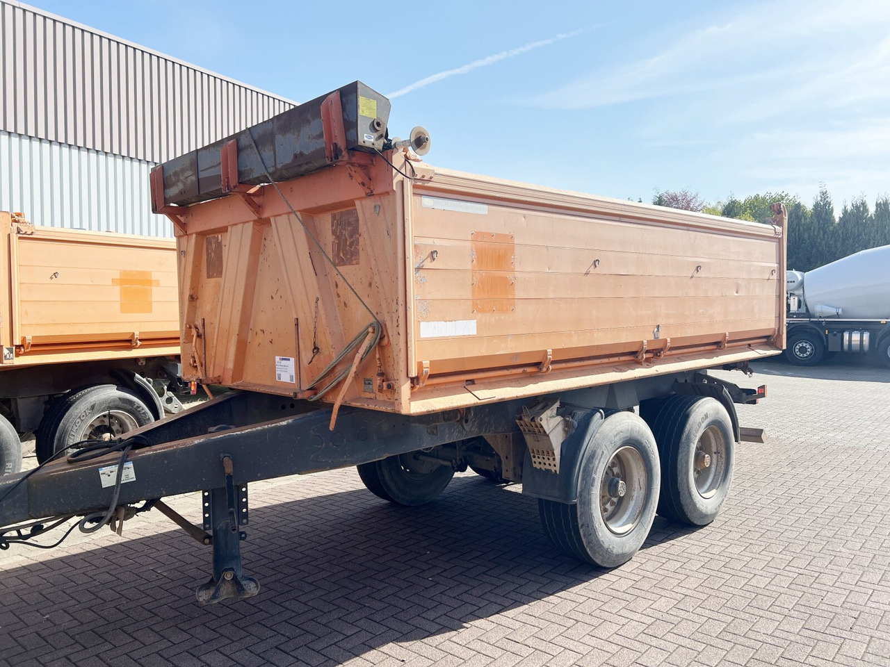 Meiller Meiller MZDA 18/2 Meiller MZDA 18/2, - Remorcă basculantă: Foto 1 Meiller Meiller MZDA 18/2 Meiller MZDA 18/2, - Remorcă basculantă: Foto 1