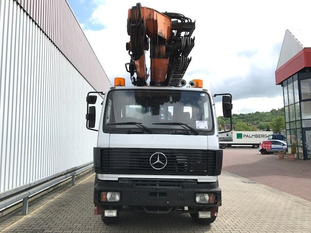 Camion cu macara, Camion platformă Mercedes-Benz 2638 K 6x4 mit Heckkran Palfinger PK 68000 2638 K 6x4 mit Heckkran Palfinger PK 68000: Foto 8