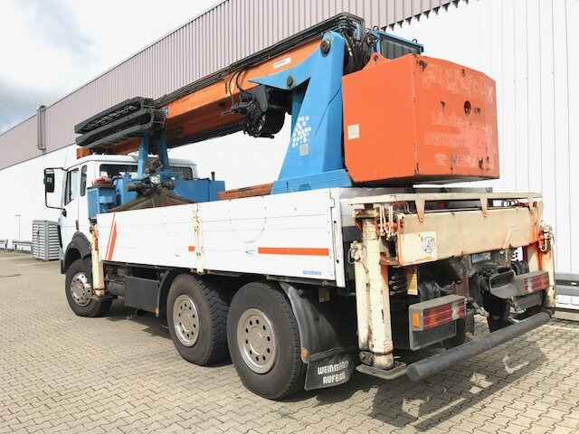 Camion cu macara, Camion platformă Mercedes-Benz 2638 K 6x4 mit Heckkran Palfinger PK 68000 2638 K 6x4 mit Heckkran Palfinger PK 68000: Foto 11