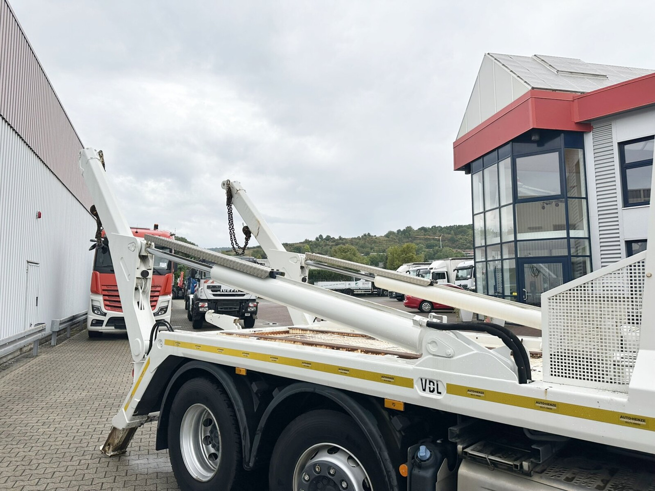 Camion container de gunoi Mercedes-Benz Antos 2540 L 6x2 Antos 2540 L 6x2, Vorlauflenk-/Liftachse, Teleabsetzer: Foto 9 Camion container de gunoi Mercedes-Benz Antos 2540 L 6x2 Antos 2540 L 6x2, Vorlauflenk-/Liftachse, Teleabsetzer: Foto 9