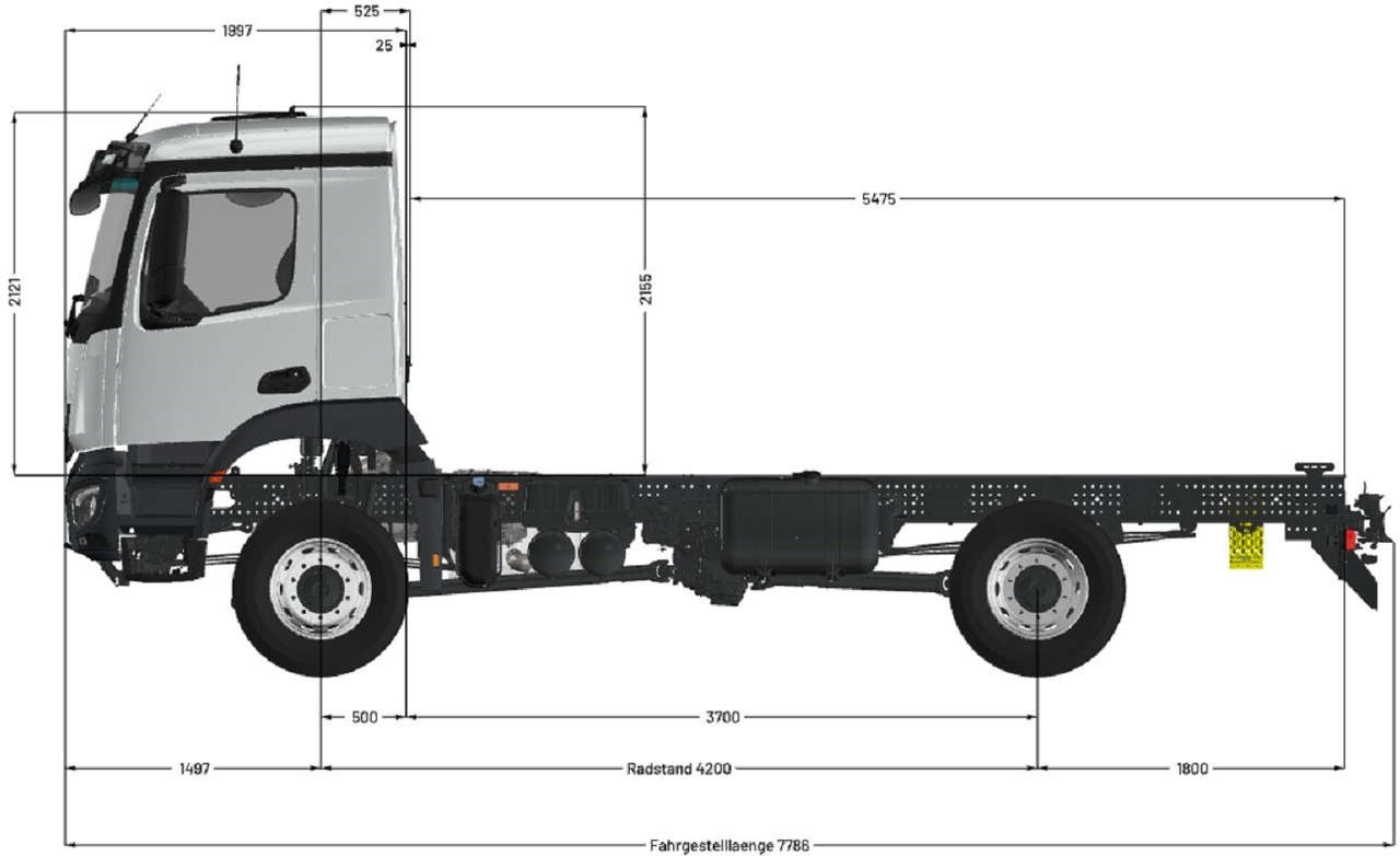 Mercedes-Benz Arocs 1827/30 A 4x4 Arocs 1827/30 A 4x4, mehrfach vorhanden! - Camion şasiu: Foto 5 Mercedes-Benz Arocs 1827/30 A 4x4 Arocs 1827/30 A 4x4, mehrfach vorhanden! - Camion şasiu: Foto 5