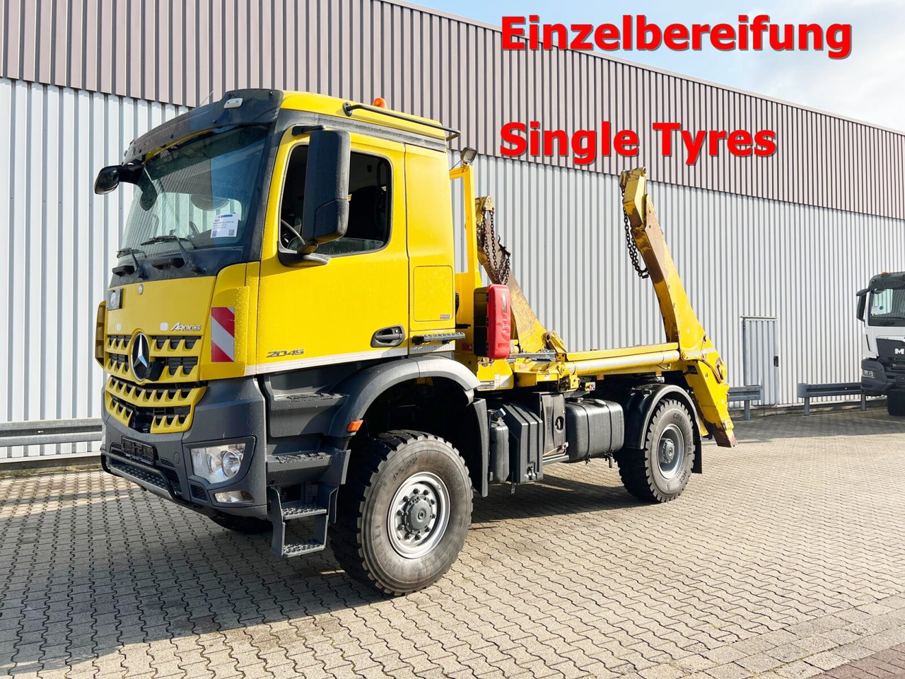 Mercedes-Benz Arocs 2045 AK 4x4 Arocs 2045 AK 4x4, GROUNDER, Funk - Camion container de gunoi: Foto 1 Mercedes-Benz Arocs 2045 AK 4x4 Arocs 2045 AK 4x4, GROUNDER, Funk - Camion container de gunoi: Foto 1