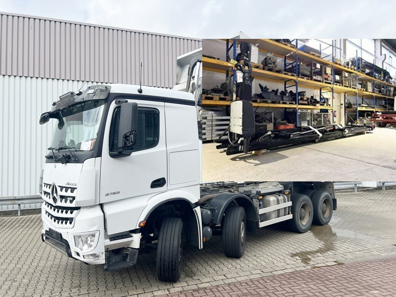 Mercedes-Benz Arocs 3253 K 8x4/4 Arocs 3253 K 8x4/4, Retarder, Motorabtrieb - Camion cu cârlig: Foto 1 Mercedes-Benz Arocs 3253 K 8x4/4 Arocs 3253 K 8x4/4, Retarder, Motorabtrieb - Camion cu cârlig: Foto 1