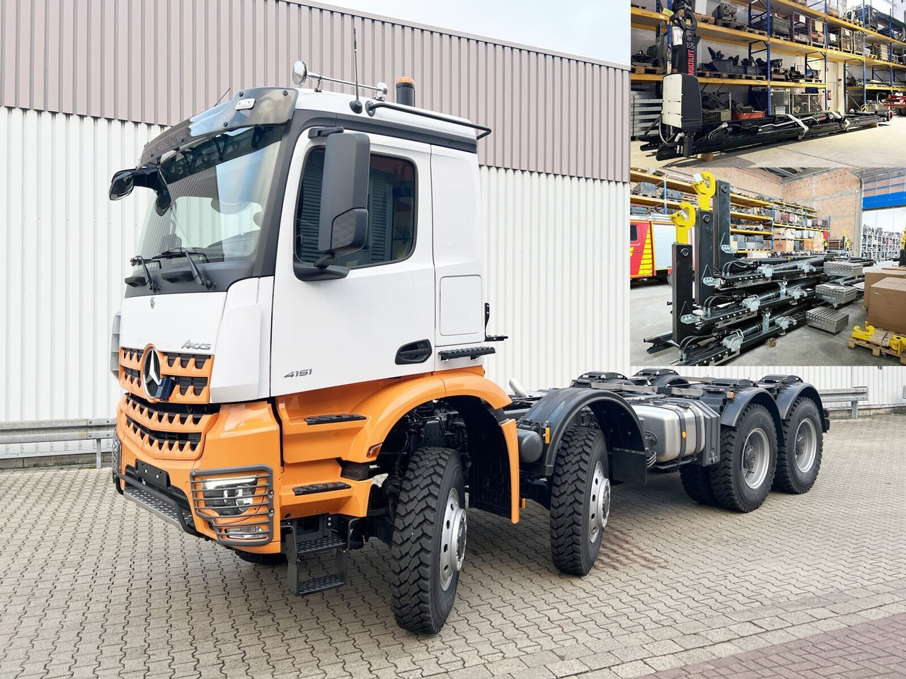 Mercedes-Benz Arocs 4151 AK 8x8/4 Arocs 4151 AK 8x8/4, Grounder - Camion cu cârlig: Foto 1 Mercedes-Benz Arocs 4151 AK 8x8/4 Arocs 4151 AK 8x8/4, Grounder - Camion cu cârlig: Foto 1