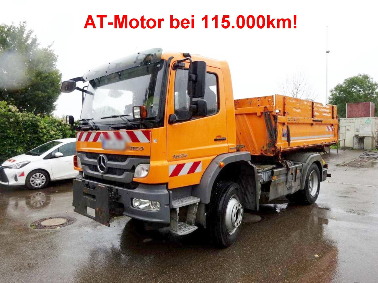 Mercedes-Benz Atego 1624 AK 4x4 Atego 1624 AK 4x4, AT-Motor, Winterdienstausstattung - Camion basculantă, Camion cu macara: Foto 1 Mercedes-Benz Atego 1624 AK 4x4 Atego 1624 AK 4x4, AT-Motor, Winterdienstausstattung - Camion basculantă, Camion cu macara: Foto 1