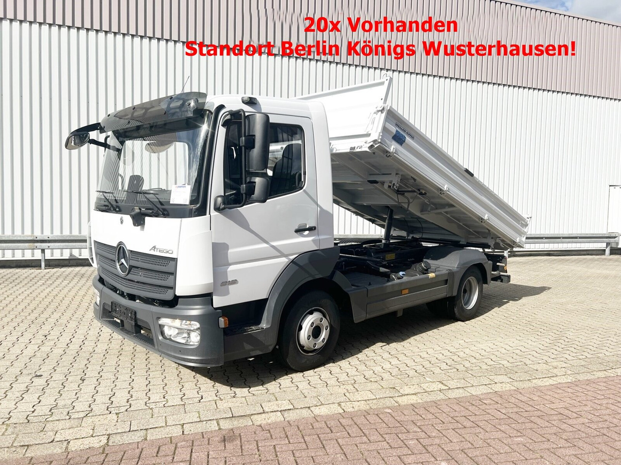 Mercedes-Benz Atego 818/23 K 4x2 Atego 818/23 K 4x2, Meiller-Kipper, mehrfach Vorhanden! - Camion basculantă: Foto 1 Mercedes-Benz Atego 818/23 K 4x2 Atego 818/23 K 4x2, Meiller-Kipper, mehrfach Vorhanden! - Camion basculantă: Foto 1