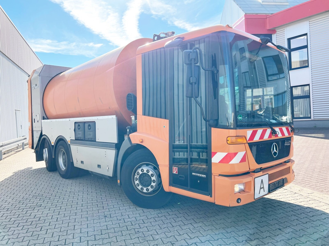 Autogunoiere pentru transport de deşeurilor Mercedes-Benz Econic 2629 L/NLA 6x2/4 Econic 2629 L/NLA 6x2/4, EEV, Lenkachse, FAUN Rotopress 519L, Zöller-Schüttung: Foto 9