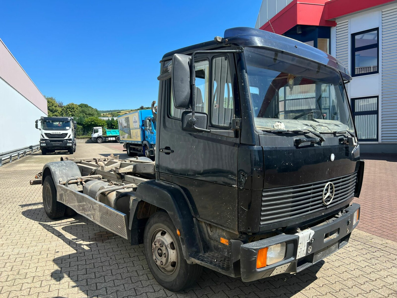 Camion cu cârlig Mercedes-Benz LK 817 4x2 LK 817 4x2/37, City-Abroller, 6-Zylinder Motor: Foto 8