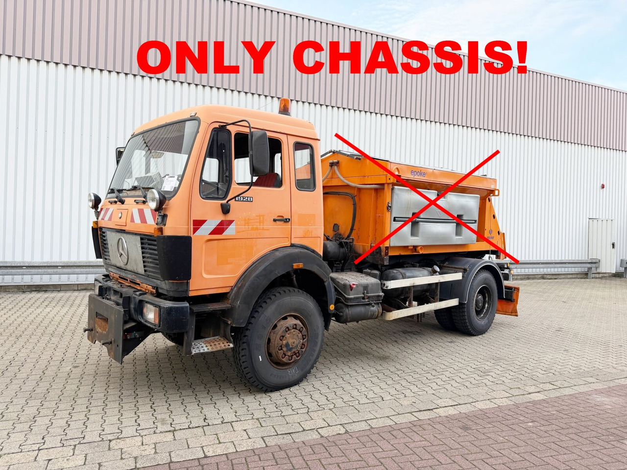 Mercedes-Benz NG 1928 A 4x4 NG 1928 A 4x4, V8-Motor, Winterdienstaustattung - Camion şasiu: Foto 1 Mercedes-Benz NG 1928 A 4x4 NG 1928 A 4x4, V8-Motor, Winterdienstaustattung - Camion şasiu: Foto 1