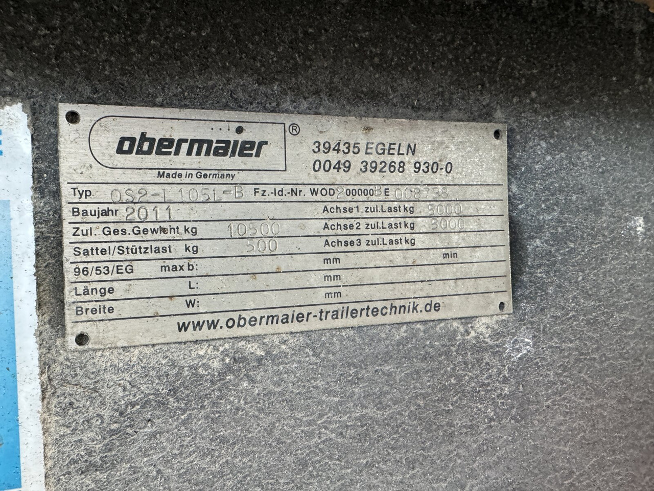 OS2-L105 L/B OS2-L105 L/B, durchladbar, Edscha, Ex-Fahrschule! - Remorcă platformă: Foto 5 OS2-L105 L/B OS2-L105 L/B, durchladbar, Edscha, Ex-Fahrschule! - Remorcă platformă: Foto 5
