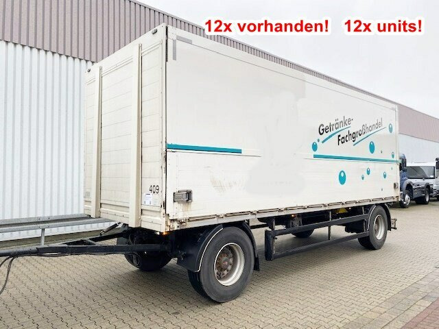 Orten PRASQ 18 Getränkeanhänger PRASQ 18 Getränkeanhänger, Stapleraufnahme, 12x VORHANDEN! - Remorcă furgon: Foto 1 Orten PRASQ 18 Getränkeanhänger PRASQ 18 Getränkeanhänger, Stapleraufnahme, 12x VORHANDEN! - Remorcă furgon: Foto 1
