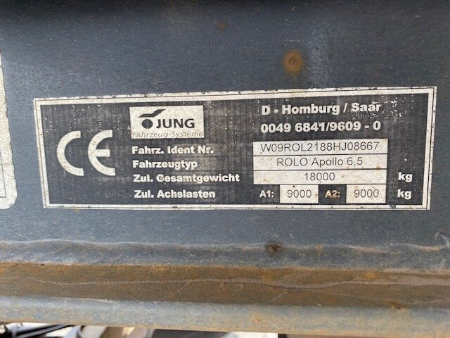 Rolo Apollo 6,5 Rolo Apollo 6,5 Schlittenabroller - Remorcă abroll/ Skiploader: Foto 5 Rolo Apollo 6,5 Rolo Apollo 6,5 Schlittenabroller - Remorcă abroll/ Skiploader: Foto 5