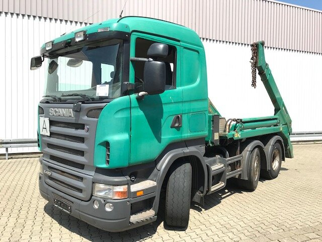 Camion container de gunoi Scania R420 6x2/4 R420 6x2/4 Vorlauflenk-/Liftachse: Foto 8 Camion container de gunoi Scania R420 6x2/4 R420 6x2/4 Vorlauflenk-/Liftachse: Foto 8