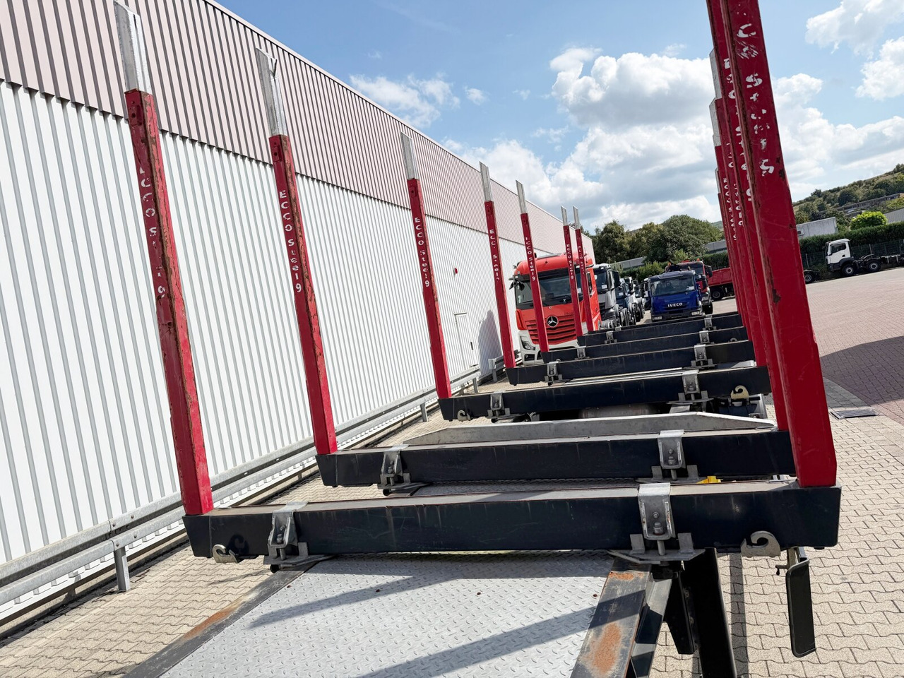 Semiremorcă transport busteni Schwarzmüller 3-Achs Holzauflieger 3-Achs Holzauflieger, Liftachse, MEHRFACH VORHANDEN!: Foto 10 Semiremorcă transport busteni Schwarzmüller 3-Achs Holzauflieger 3-Achs Holzauflieger, Liftachse, MEHRFACH VORHANDEN!: Foto 10