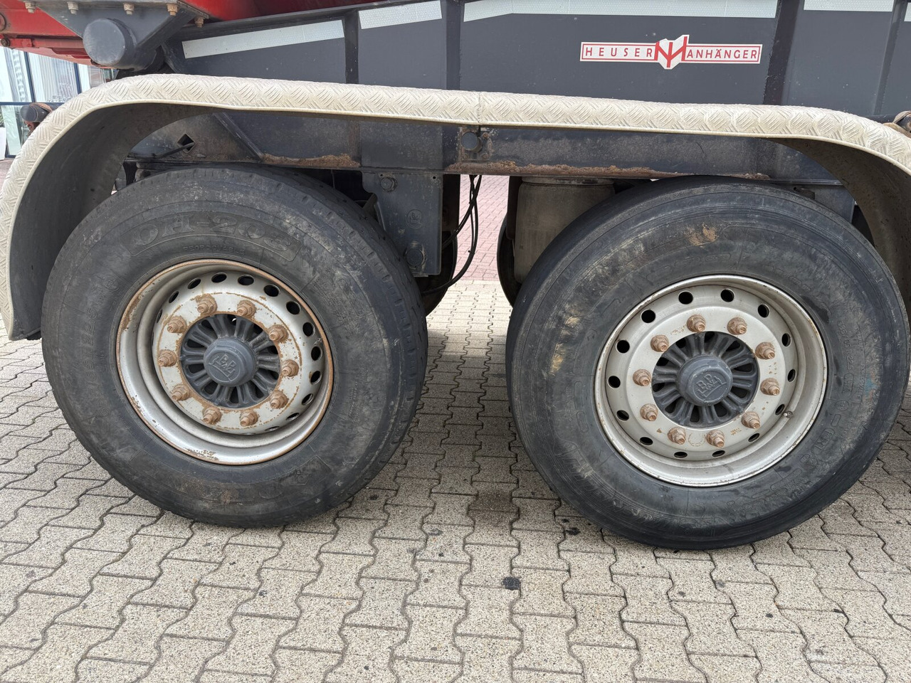 Semiremorcă 2A-SA Kippauflieger ca. 24m³ HEUSER 2A-SA Kippauflieger ca. 24m³: Foto 9