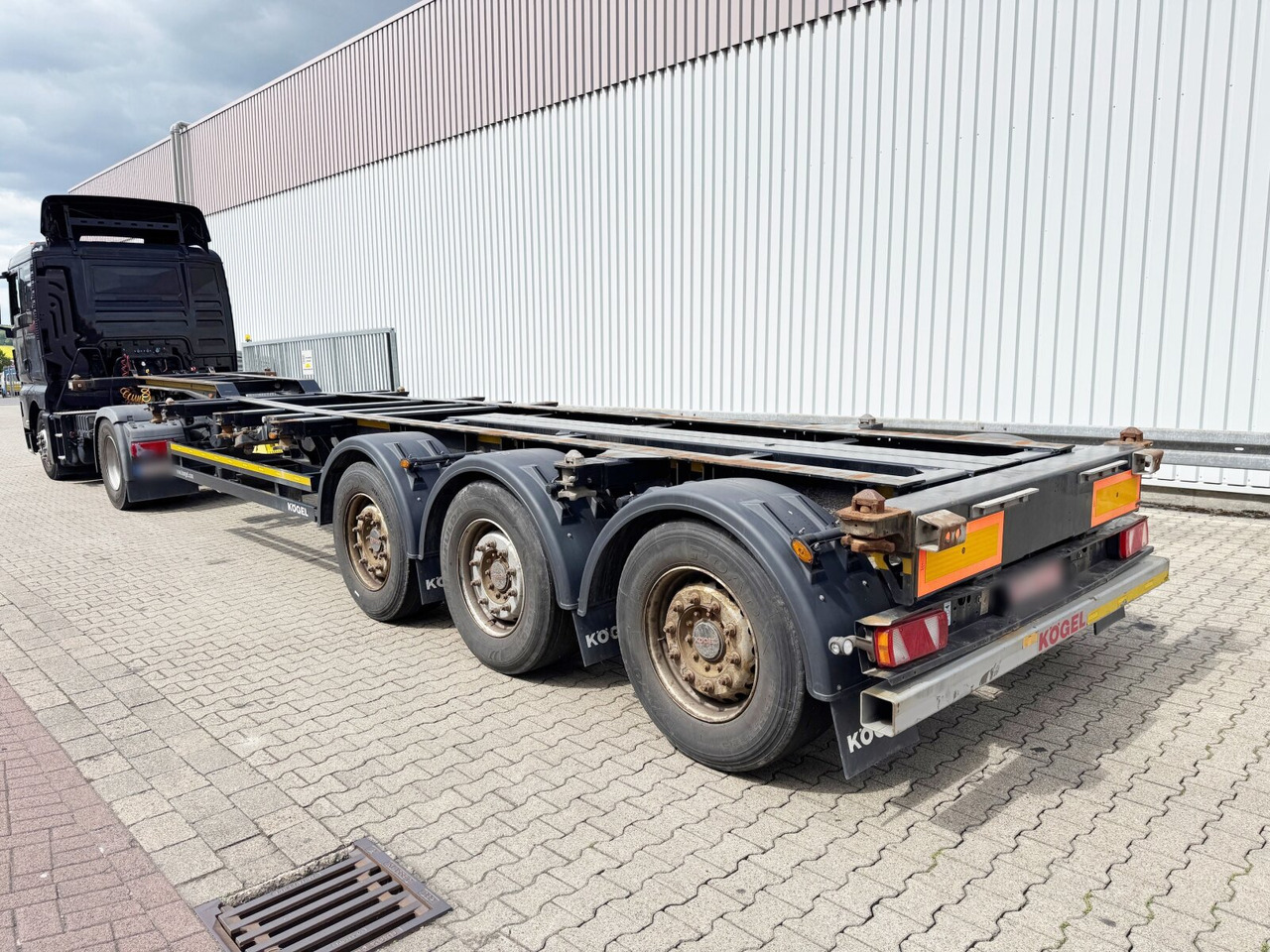 Leasing de Kögel Port 45 Simplex Container-Chassis Port 45 Simplex, Container-Chassis, 20/2x20/30/40/45 Fuß, ausziehbar Kögel Port 45 Simplex Container-Chassis Port 45 Simplex, Container-Chassis, 20/2x20/30/40/45 Fuß, ausziehbar: Foto 8