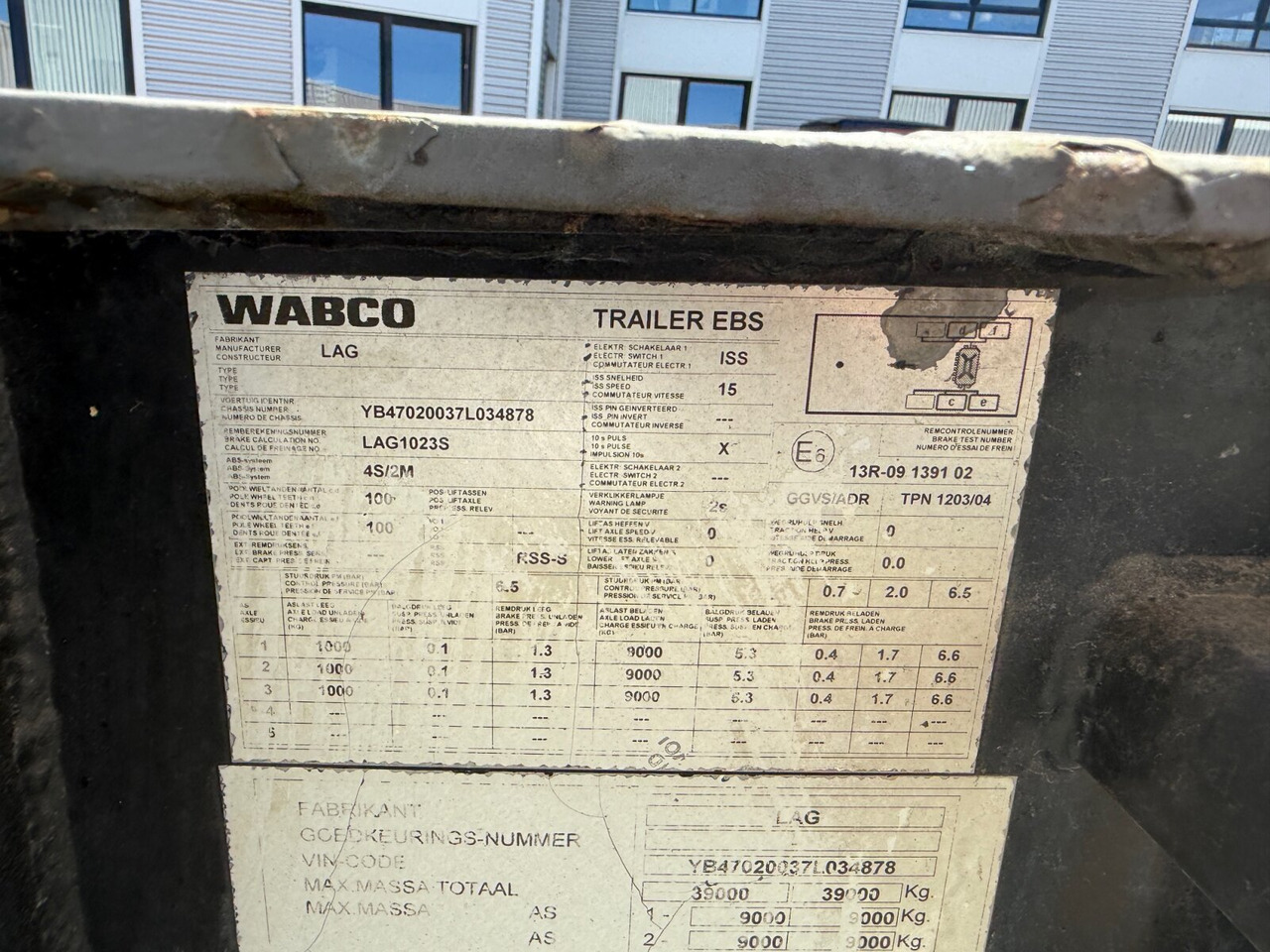 Lag 0-3-39 CD Containerchassis 0-3-39 CD Containerchassis, 20ft und 30ft, ADR - Semiremorcă: Foto 2 Lag 0-3-39 CD Containerchassis 0-3-39 CD Containerchassis, 20ft und 30ft, ADR - Semiremorcă: Foto 2