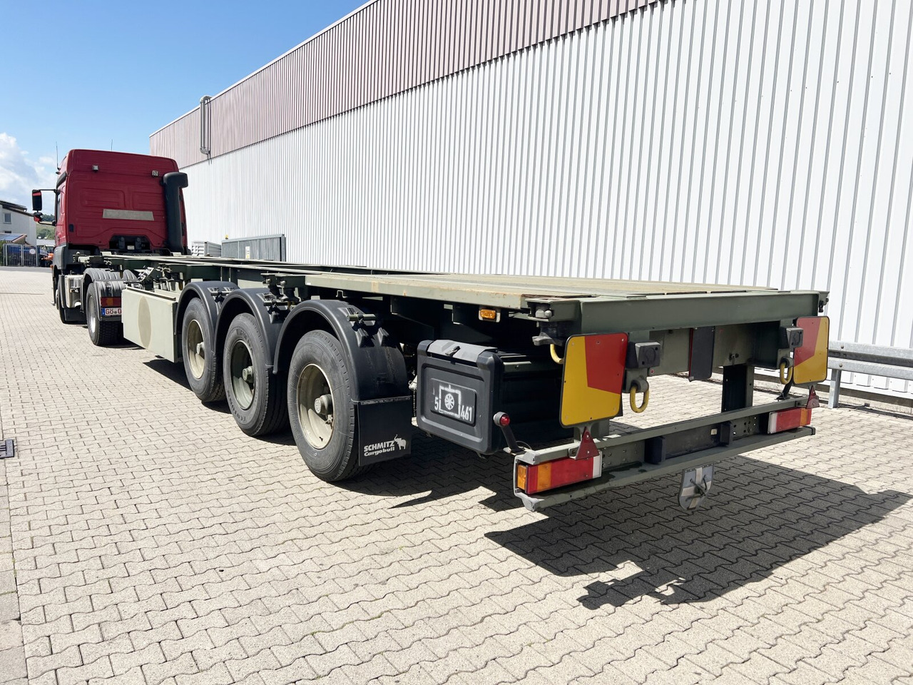 Semiremorcă Schmitz Cargobull SCF 24 Containerchassis SCF 24 Containerchassis, 2x20/20/30/40ft, Ex-!: Foto 13