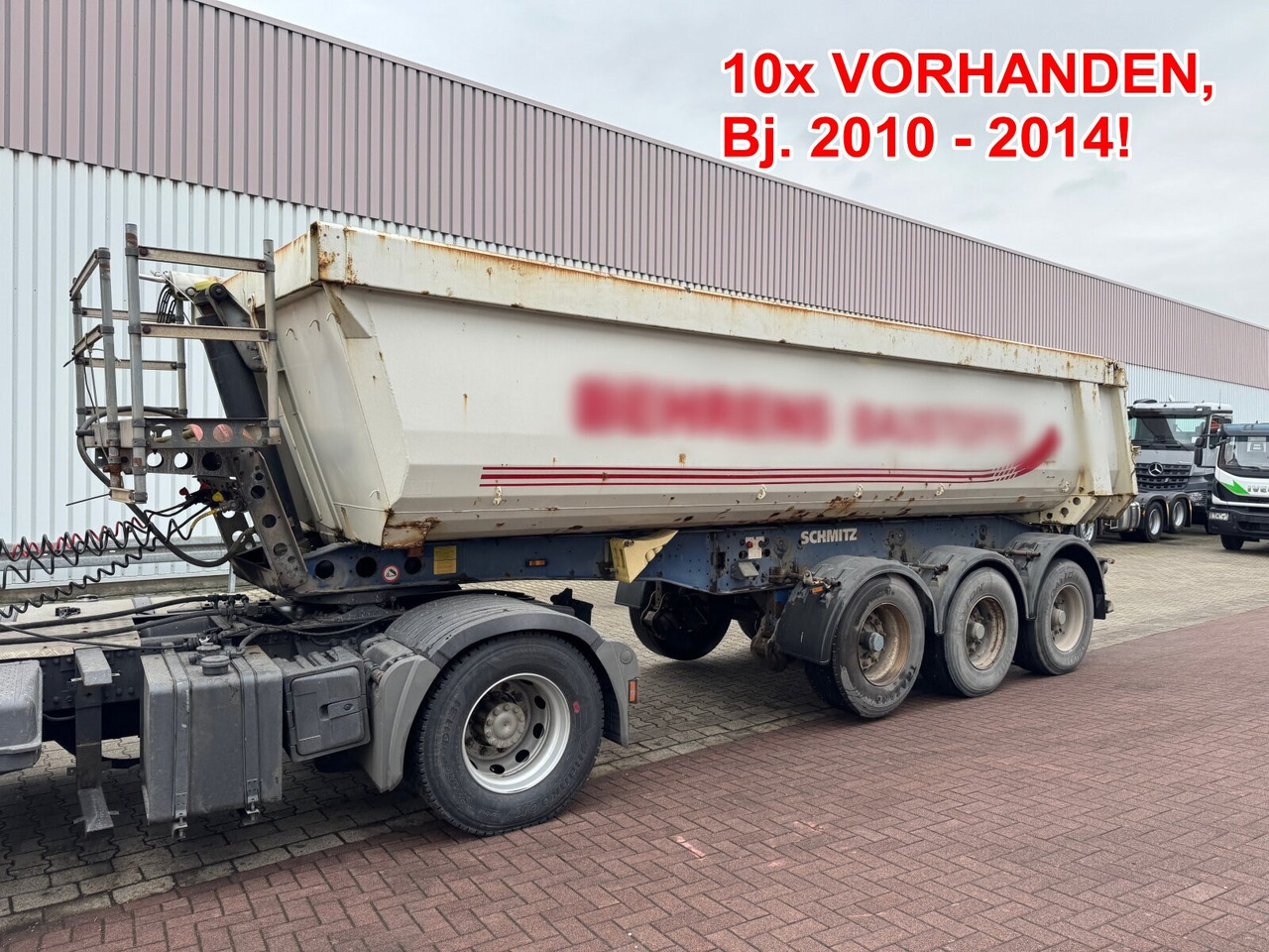 Schmitz Cargobull SKI 24 SL 7.2 SKI 24 SL 7.2, Stahlmulde ca. 24m³, Liftachse - Semiremorcă: Foto 1 Schmitz Cargobull SKI 24 SL 7.2 SKI 24 SL 7.2, Stahlmulde ca. 24m³, Liftachse - Semiremorcă: Foto 1