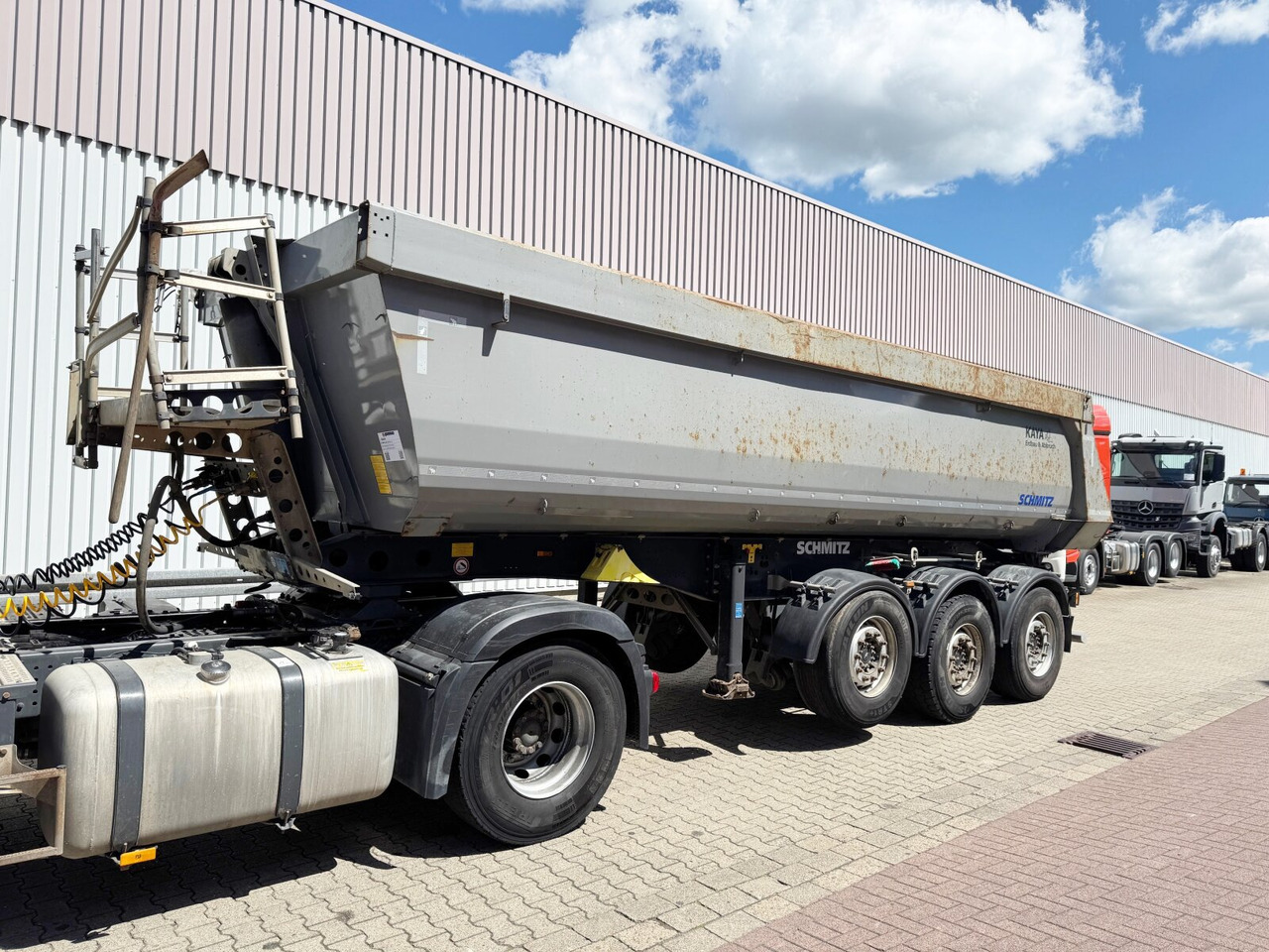 Schmitz Cargobull SKI 24 SL 7.2 SKI 24 SL 7.2, Stahlmulde ca. 24m³, Liftachse - Semiremorcă: Foto 3 Schmitz Cargobull SKI 24 SL 7.2 SKI 24 SL 7.2, Stahlmulde ca. 24m³, Liftachse - Semiremorcă: Foto 3