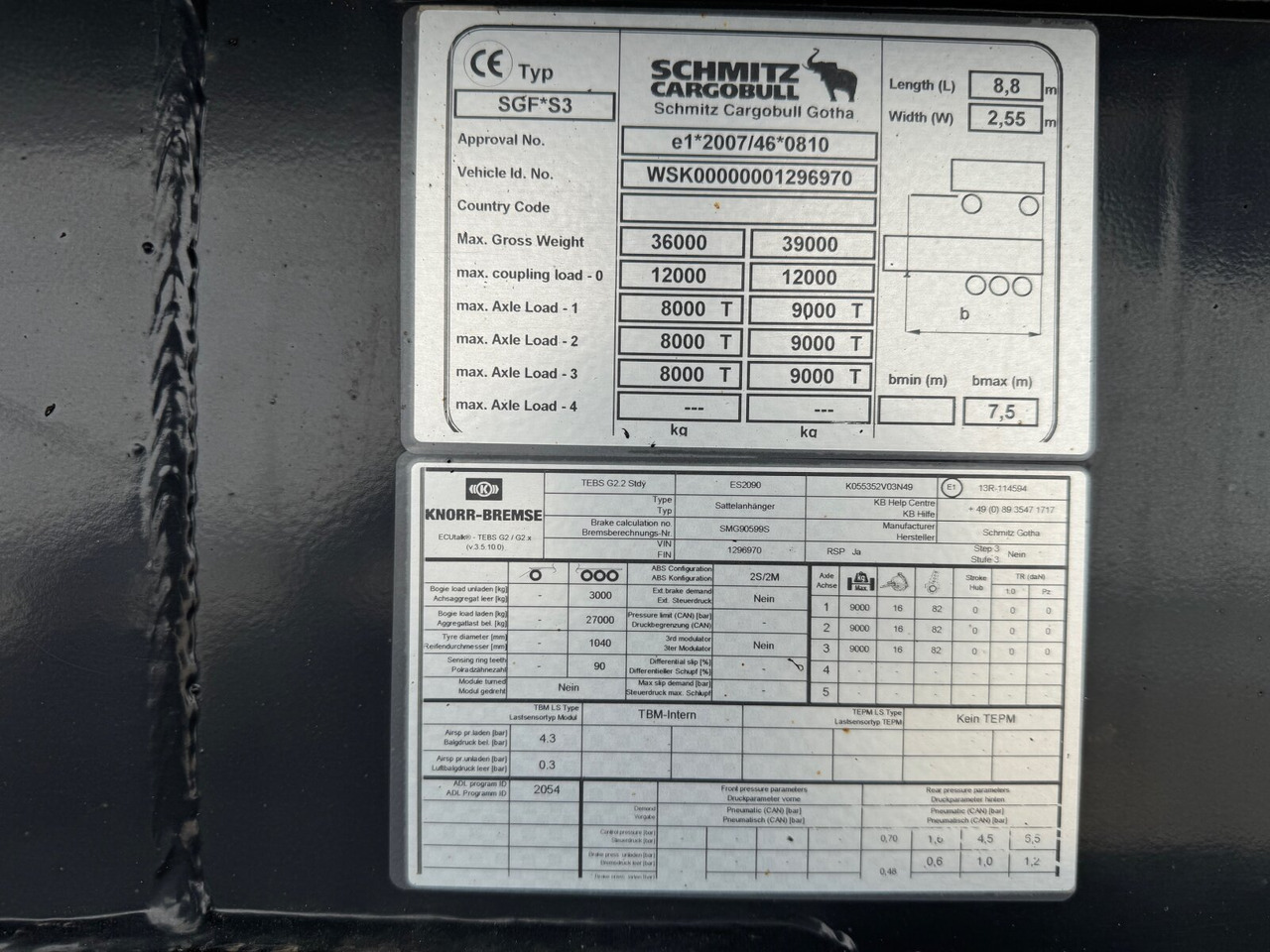 Schmitz Cargobull SKI 24 SL 7.2 SKI 24 SL 7.2, Stahlmulde ca. 24m³, Liftachse - Semiremorcă: Foto 2 Schmitz Cargobull SKI 24 SL 7.2 SKI 24 SL 7.2, Stahlmulde ca. 24m³, Liftachse - Semiremorcă: Foto 2