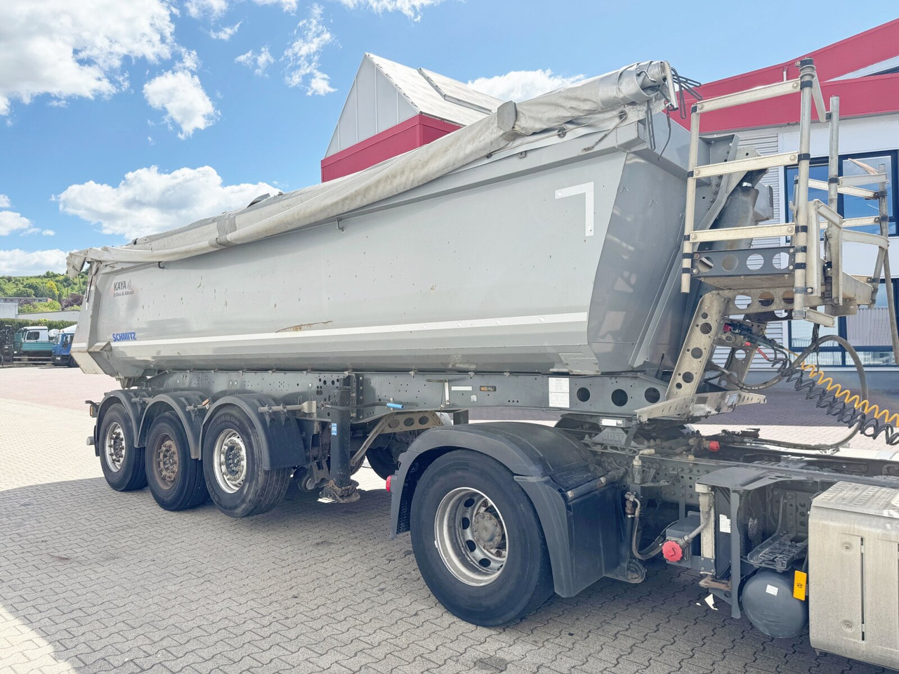 Schmitz Cargobull SKI 24 SL 7.2 SKI 24 SL 7.2, Stahlmulde ca. 24m³, Liftachse - Semiremorcă: Foto 1 Schmitz Cargobull SKI 24 SL 7.2 SKI 24 SL 7.2, Stahlmulde ca. 24m³, Liftachse - Semiremorcă: Foto 1