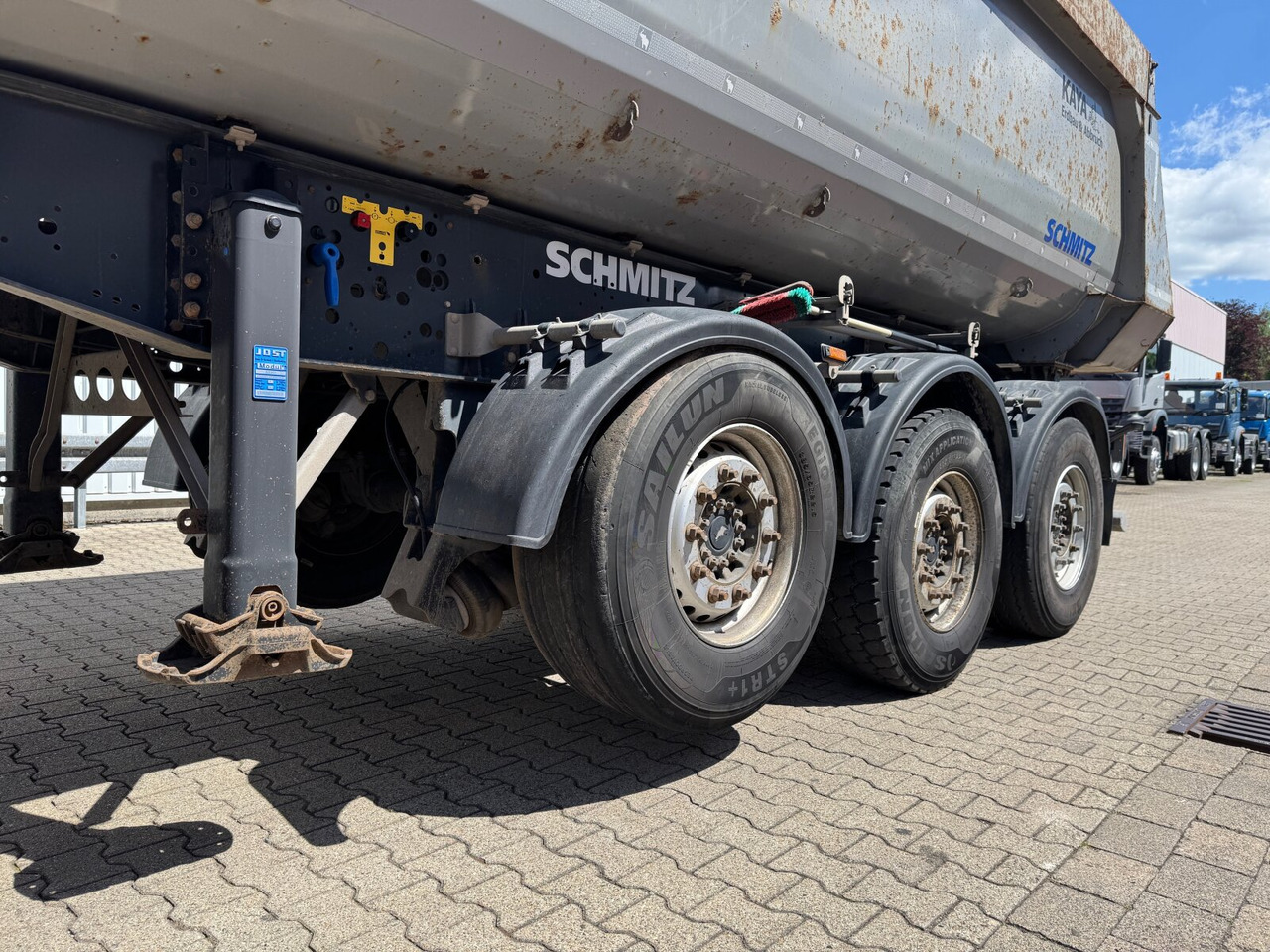 Schmitz Cargobull SKI 24 SL 7.2 SKI 24 SL 7.2, Stahlmulde ca. 24m³, Liftachse - Semiremorcă: Foto 5 Schmitz Cargobull SKI 24 SL 7.2 SKI 24 SL 7.2, Stahlmulde ca. 24m³, Liftachse - Semiremorcă: Foto 5