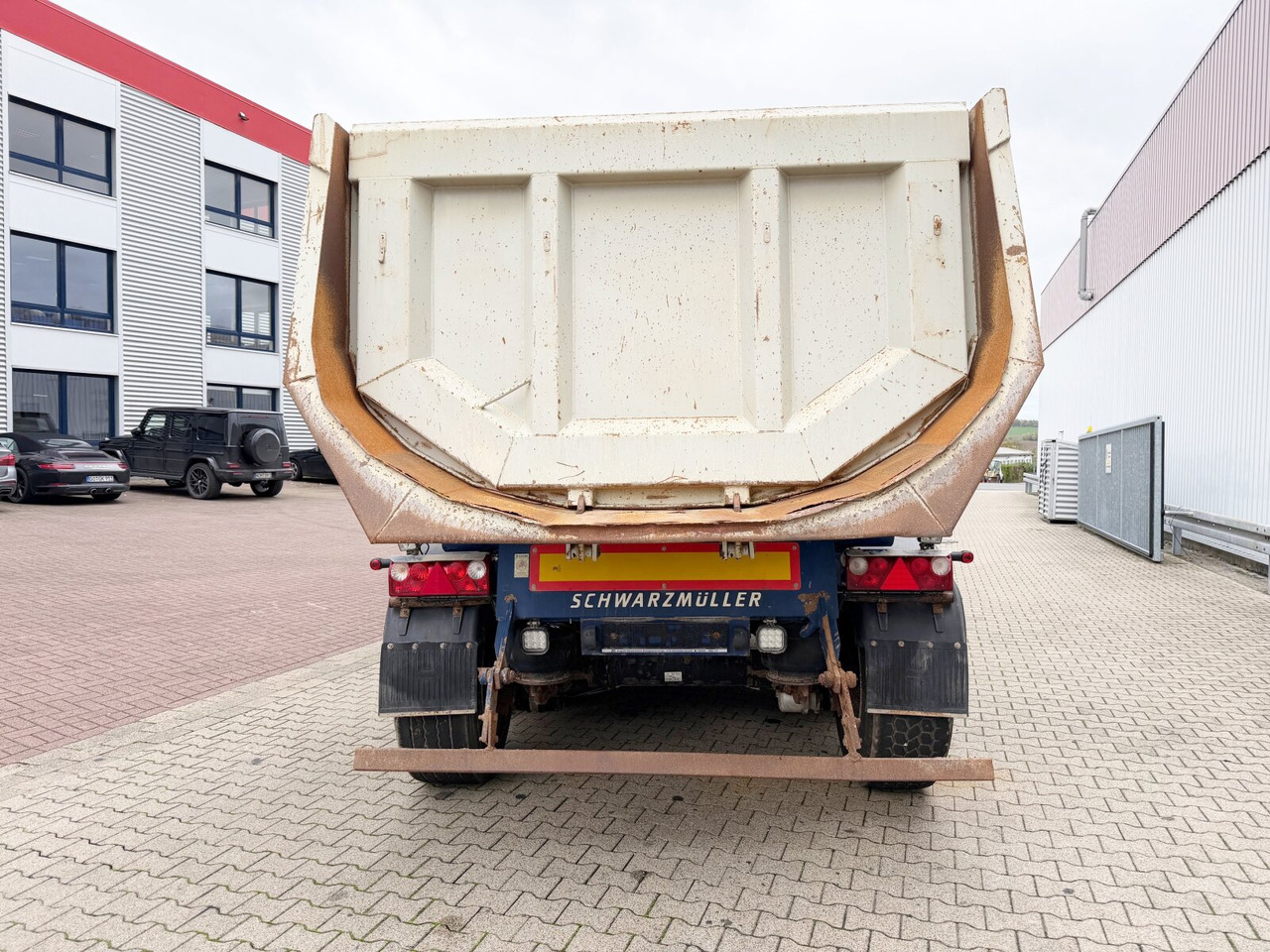 Schwarzmüller HKS 3/E-S1 HKS 3/E-S1, Liftachse, Stahlmulde, ca. 25m³ - Semiremorcă: Foto 5 Schwarzmüller HKS 3/E-S1 HKS 3/E-S1, Liftachse, Stahlmulde, ca. 25m³ - Semiremorcă: Foto 5