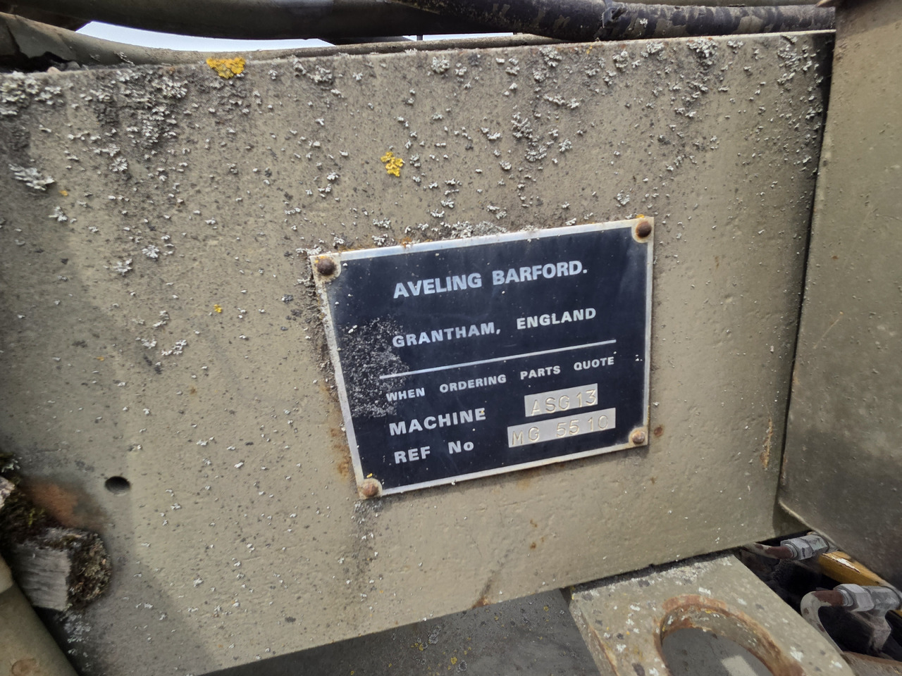 Autogreder Aveling Barford ASG-13: Foto 11