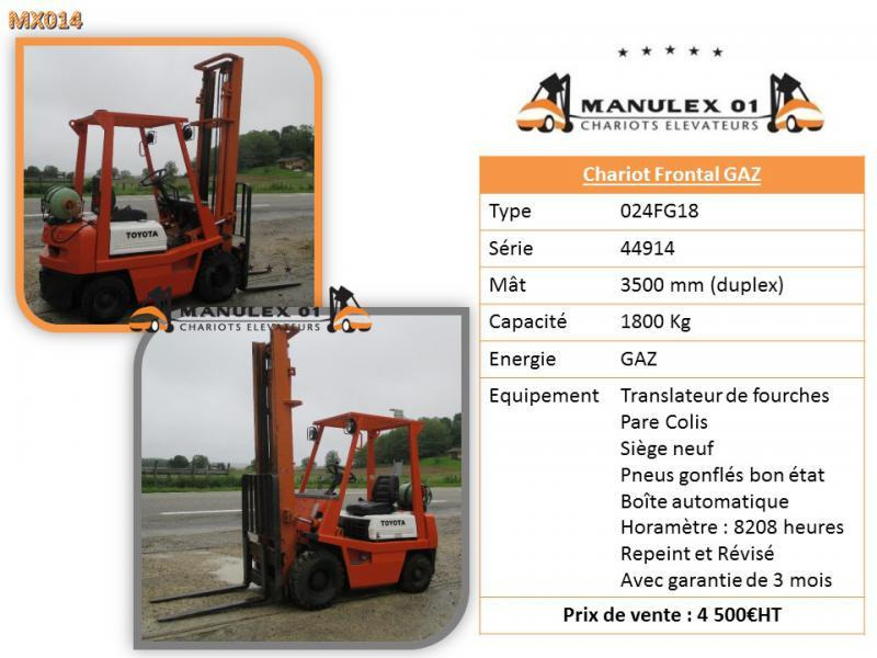 Toyota 024FG18 - Motostivuitor: Foto 4 Toyota 024FG18 - Motostivuitor: Foto 4